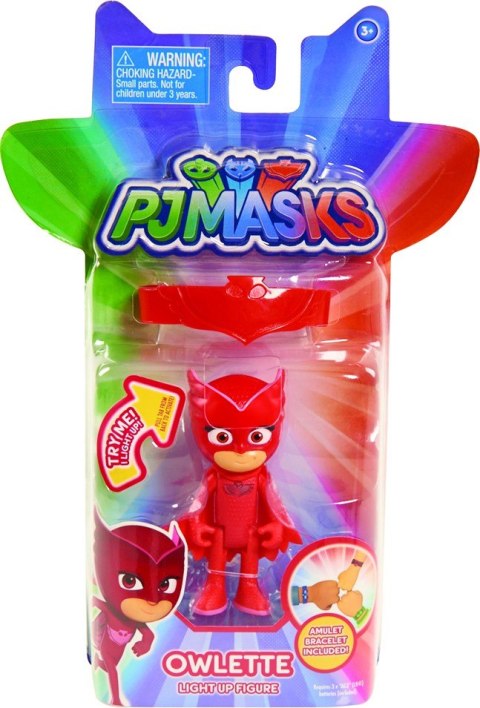 Cobi PJ MASKS Świecąca figurka z opaską, Owlette