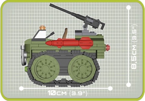 Cobi Klocki Kllocki Small Army 140 elementów Pojazd Gąsienicowy