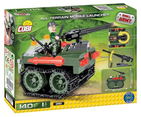 Cobi Klocki Kllocki Small Army 140 elementów Pojazd Gąsienicowy