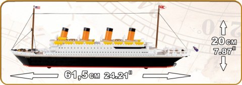 Cobi Klocki Klocki R.M. S Titanic 600 elementów