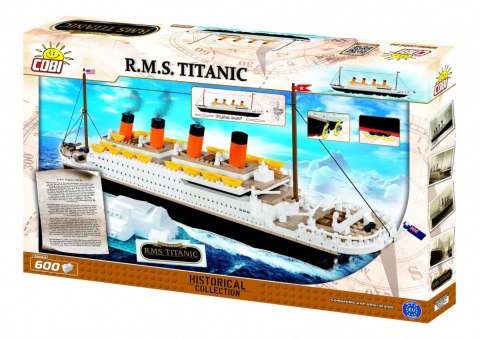 Cobi Klocki Klocki R.M. S Titanic 600 elementów