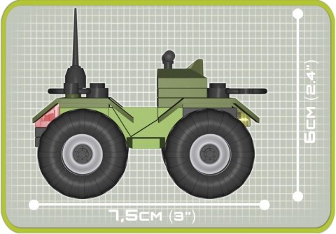 Cobi Klocki Klocki Small Army 140 elementów Poligon