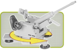 Cobi Klocki Klocki Small Army 170 elementów 2 cm Flak 30 Defense Point