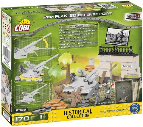 Cobi Klocki Klocki Small Army 170 elementów 2 cm Flak 30 Defense Point