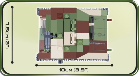 Cobi Klocki Klocki Small Army 250 elementów TKS Tankietka - polski lekki czołg rozpoznawczy