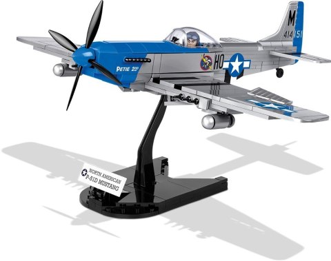 Cobi Klocki Klocki Small Army 265 elementów North American P-51D Mustang myśliwiec amerykański