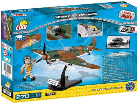 Cobi Klocki Klocki Small Army 270 elementów P-40B Tomahawk - myśliwiec amerykański