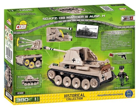 Cobi Klocki Klocki Small Army 380 elementów SD.KF Z. 138 Marder III Ausf.H