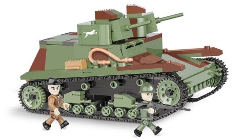 Cobi Klocki Klocki Small Army 400 elementów 7TP DW dwuwieżowy polski czołg lekki