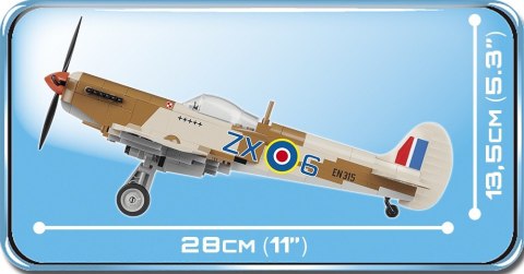 Cobi Klocki Klocki Small Army 400 elementów Supermarine Spitfire Mk. IX Desert Airstrip