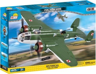 Cobi Klocki Klocki Small Army 415 elementów PZL.37B Łoś polski średni bombowiec