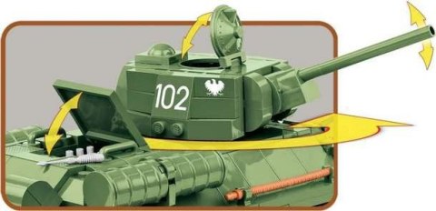 Cobi Klocki Klocki Small Army 450 elementów T-34 Rudy 102