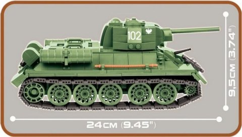 Cobi Klocki Klocki Small Army 450 elementów T-34 Rudy 102