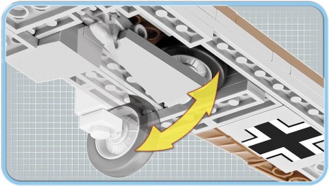 Cobi Klocki Klocki Small Army 500 elementów Messerschmitt BF 109