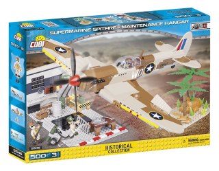 Cobi Klocki Klocki Small Army 500 elementów Supermarine Spitfire MK.IX Maintenance Hangar