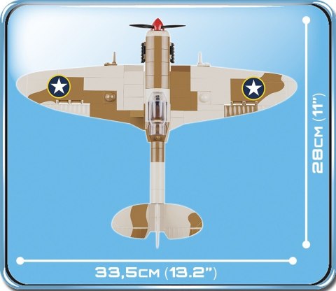 Cobi Klocki Klocki Small Army 500 elementów Supermarine Spitfire MK.IX Maintenance Hangar