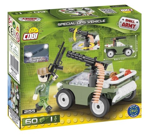 Cobi Klocki Klocki Small Army 60 elementów Patrol Buggy