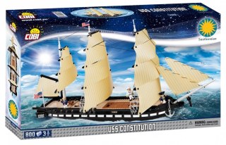 Cobi Klocki Klocki Smithsonian 800 elementów Statek USS Constitution