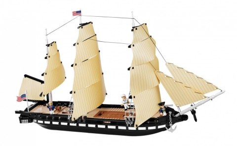 Cobi Klocki Klocki Smithsonian 800 elementów Statek USS Constitution