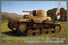 Ibg Type 94 Japanese Tankette With 37mm Gun