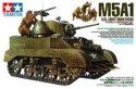 Tamiya U.S. Light Tank M5A1 "Pursuit Operation" Set (w/4 Figures)