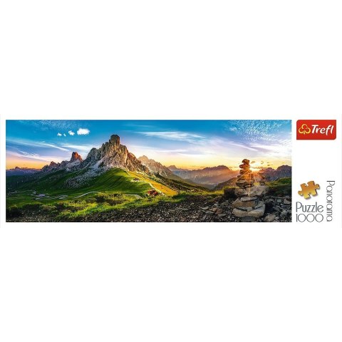 Trefl Puzzle 1000 elementów Passo di Giau, Dolomity-Panorama