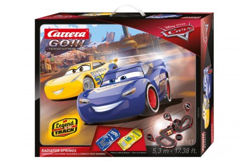 Carrera GO!!! Tor wyścigowy Disney/Pixar Cars 3 - Chłodnica Górska