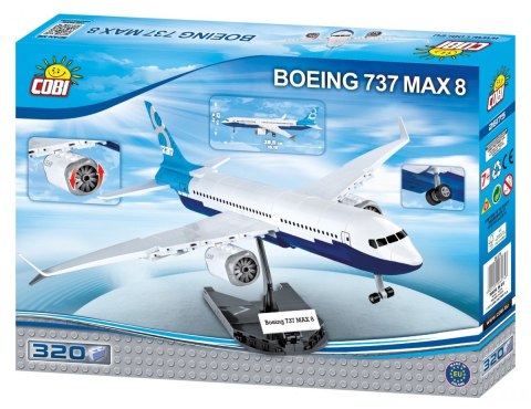 Cobi Klocki Klocki 320 elementów Boeing 737 Max 8