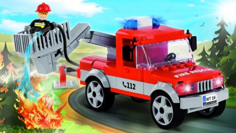 Cobi Klocki Klocki Action Town 140 elementów Ciężarówka straży pożarnej