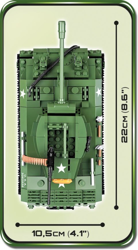 Cobi Klocki Klocki M18 Hellcat amerykański niszczyciel