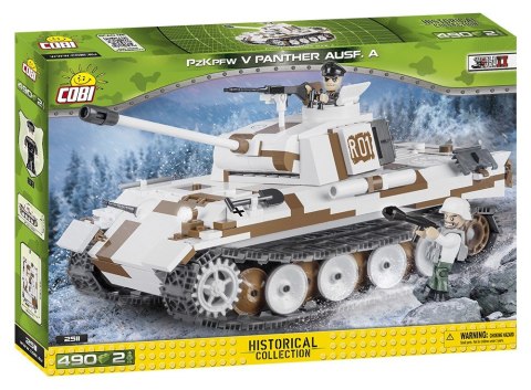 Cobi Klocki Klocki Small Army 490 elementów Panzer V Panther Ausf. A - niemiecki czołg średni