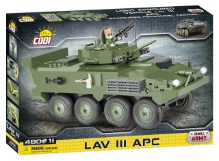 Cobi Klocki Klocki Small Army LAV III APC Kanadyjski bojowy wóz piechoty