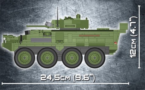 Cobi Klocki Klocki Small Army LAV III APC Kanadyjski bojowy wóz piechoty