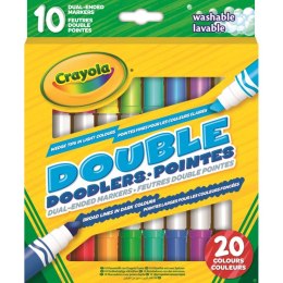 Crayola Markery dwustronne 10 sztuk