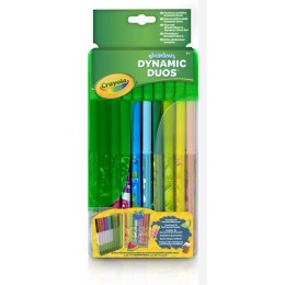 Crayola Markery dynamic duos 20 sztuk