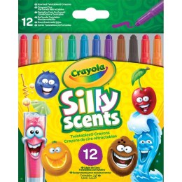 Crayola Silly Scents mini kredki wykręcane 12 sztuk