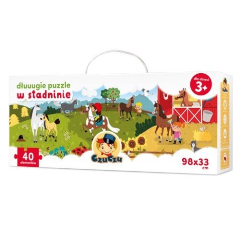 CzuCzu Dłuuugie puzzle w stadninie 40 elementów