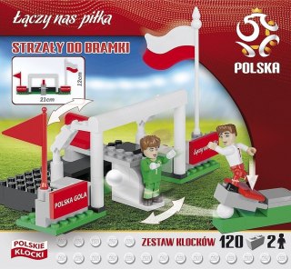 Cobi Klocki Klocki PZPN 120 elementów Strzały do bramki