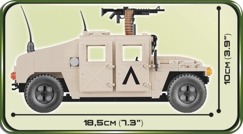 Cobi Klocki Klocki Small Army NATO Armored ALL-Terrain Vehicle Desert Sand