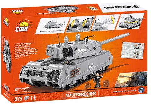 Cobi Klocki Klocki World of Tanks Mauerbrecher