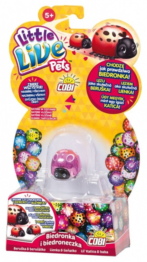 Cobi Little Live Pets Biedronka i biedronczeka