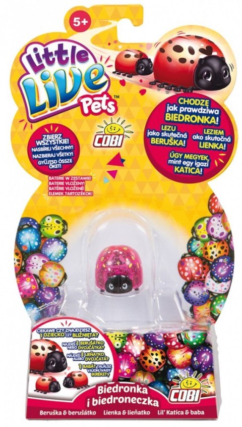 Cobi Little Live Pets Biedronka i biedronczeka