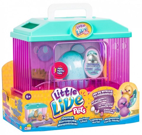 Cobi Little Live Pets Kurczaczek z domkiem