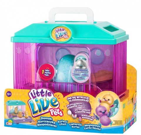 Cobi Little Live Pets Kurczaczek z domkiem