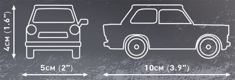 Cobi Klocki Klocki 72 elementów Trabant 601