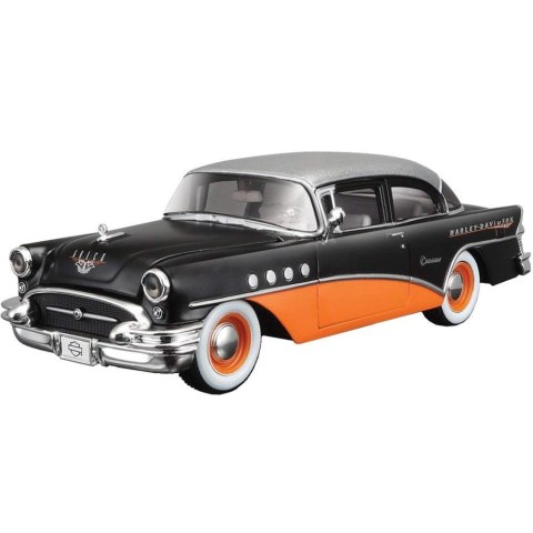 Maisto Model metalowy Harley Davidson 1955 Buick Century 1/24