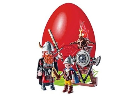 Playmobil Mały i duży wiking 9209 - Skarbonka