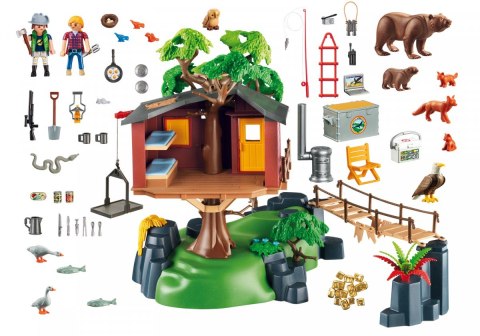 Playmobil Zestaw figurek Przygoda z domkiem na drzewie 5557