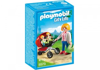 Playmobil Zestaw z figurkami City Life 5573 Wózek dla bliźniaków