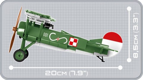 Cobi Klocki Klocki Armia Historical Colleciton 155 elementów Fokker E.V (D.VIII) - Samolot myśliwski